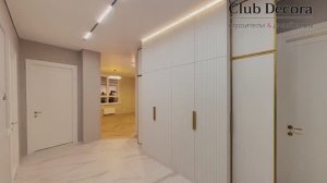 ЖК Федерация дизайнерский ремонт квартиры 90 м2