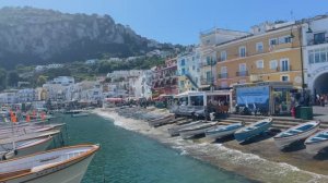 Италия. Пешеходная экскурсия по Капри в формате 4К