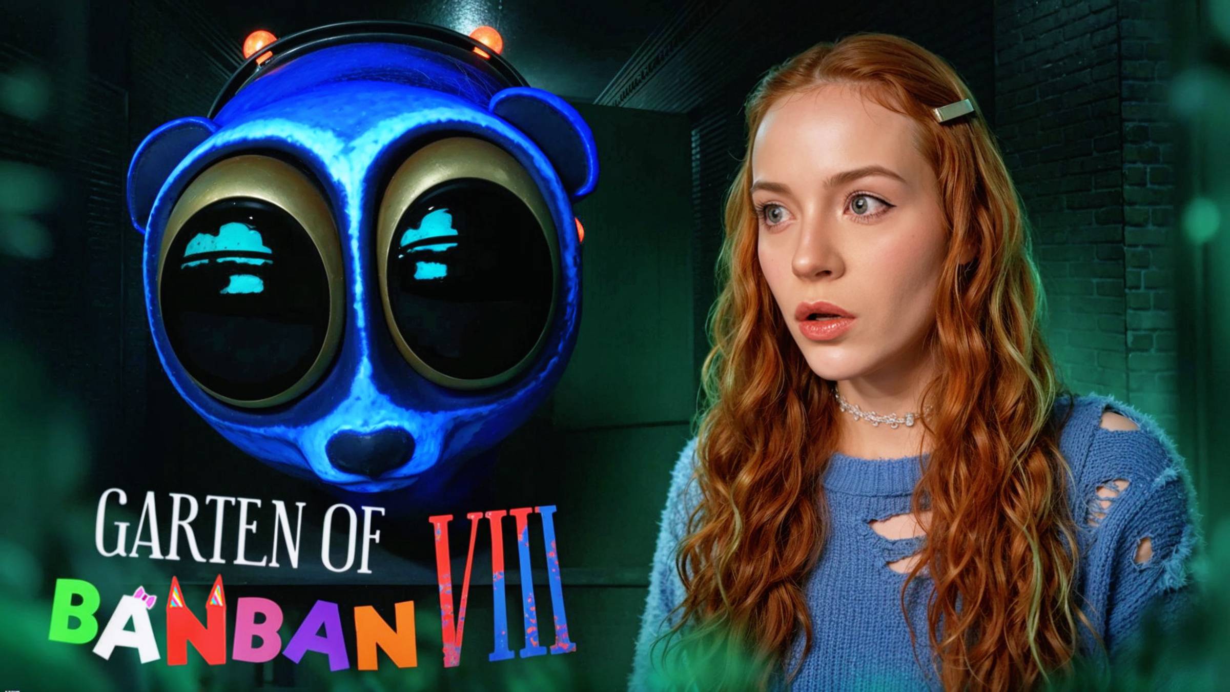 МЕНЯ ХОТЕЛИ СЪЕСТЬ…😱 ► Garten of Banban 8 #5 смотреть онлайн
