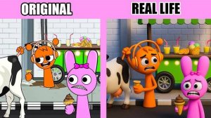 СЕКРЕТНЫЙ РЕЦЕПТ ОРЕНА! 🍦 РОЗОВЫЙ УЖАС ПИНКИ? 😱 Лучшие тиктоки СПРУНКИ (Плюш vs Оригинал)