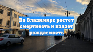 Во Владимире растет смертность и падает рождаемость