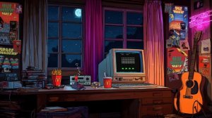 Retro Coding Mix ⧸⧸ Chill Lofi 80s Synthwave & Vaporwave Playlist