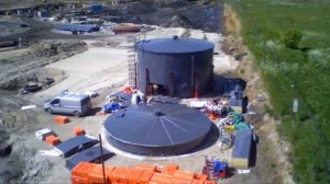 Монтаж сборных пожарных резервуаров "Абсолют"