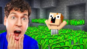 БЕДНЫЙ КАРАПУЗ РАЗБОГАТЕЛ В МАЙНКРАФТ!😱 Я В ШОКЕ!