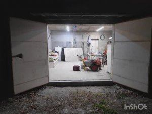 Строительство гаража. Фотографии.