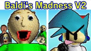 Friday night funkin Baldi's Basics | FNF Baldi' Basics Madness V2 Full Week  (FNF Mod/Horror)