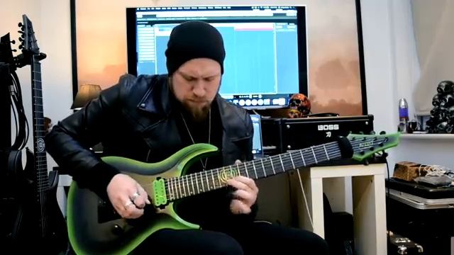 _The Watcher_ Andy James demoing the Kiesel Polarity active coil split pickups смотреть онлайн