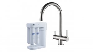 Распаковка смесителя для кухни 2в1 с фильтром Аквафор Морион Swedbe Selene Plus К8042М