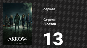 Стрела 3 сезон 13 серия «Канарейки» (сериал, 2014)