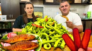 Как приготовить идеальный маринованный перец ЦИЦАК? Бастурма / Рыба жареная / Рецепты.