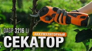 Секатор аккумуляторный DAEWOO DAGP 3216Li SET
