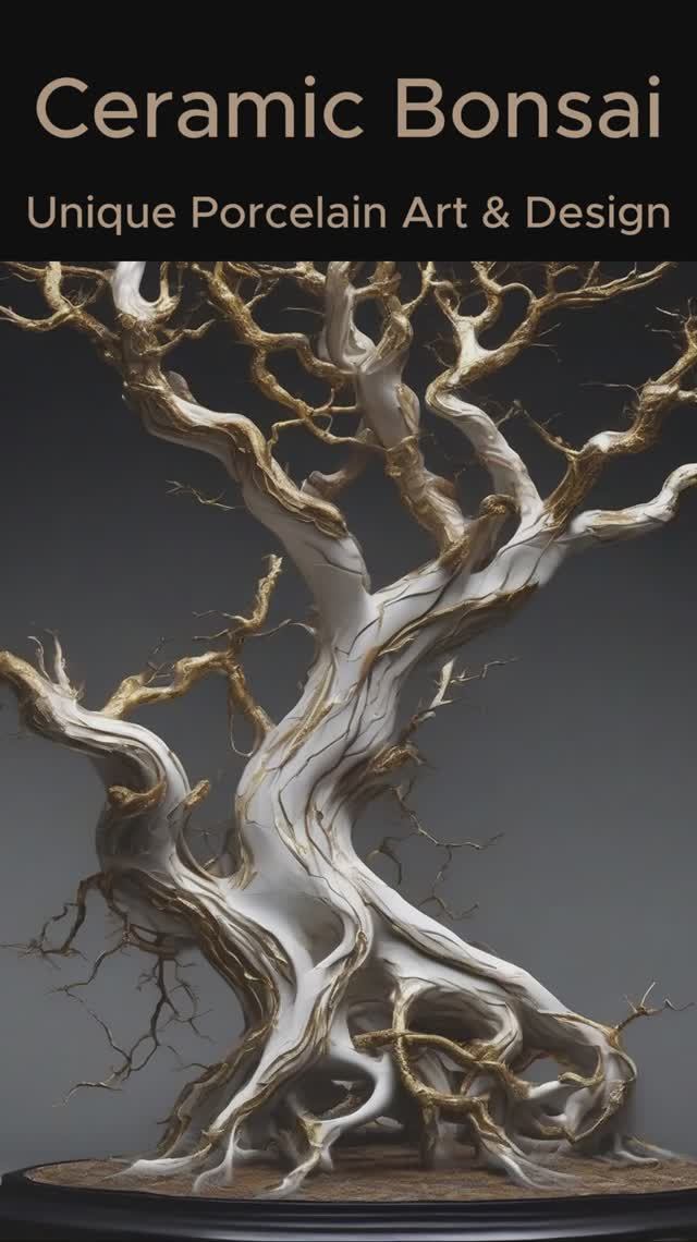 Фарфоровые деревья • Искусство для современного интерьера