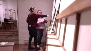 Монтаж выставки «Картины изменчивого мира. «Эпоха Эдо» в России и Пскове»