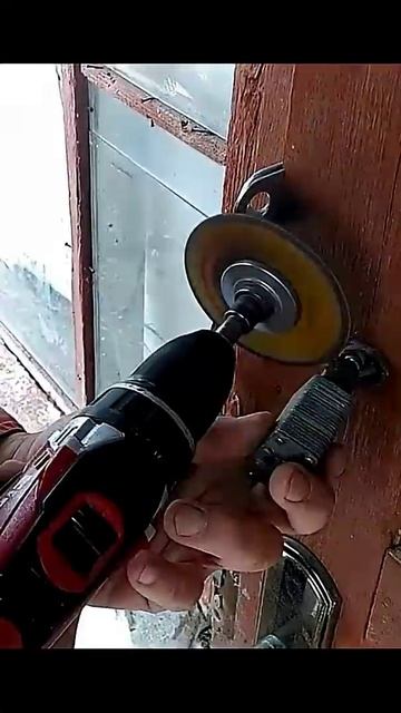 How To Open Any Door Lock Using Drill & Grinder Disc!