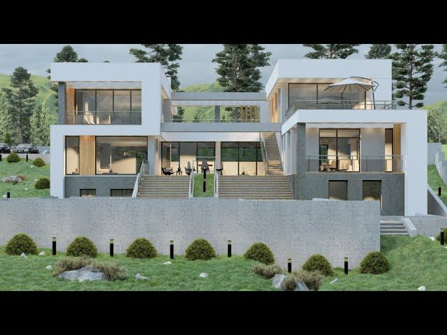 Обзор дома на продажу в Гурзуфе коттеджный поселок Вилла роз смотреть онлайн