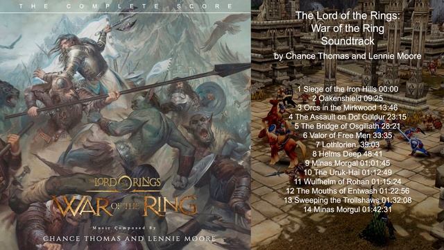 The Lord of the Rings: War of the Ring Soundtrack смотреть онлайн