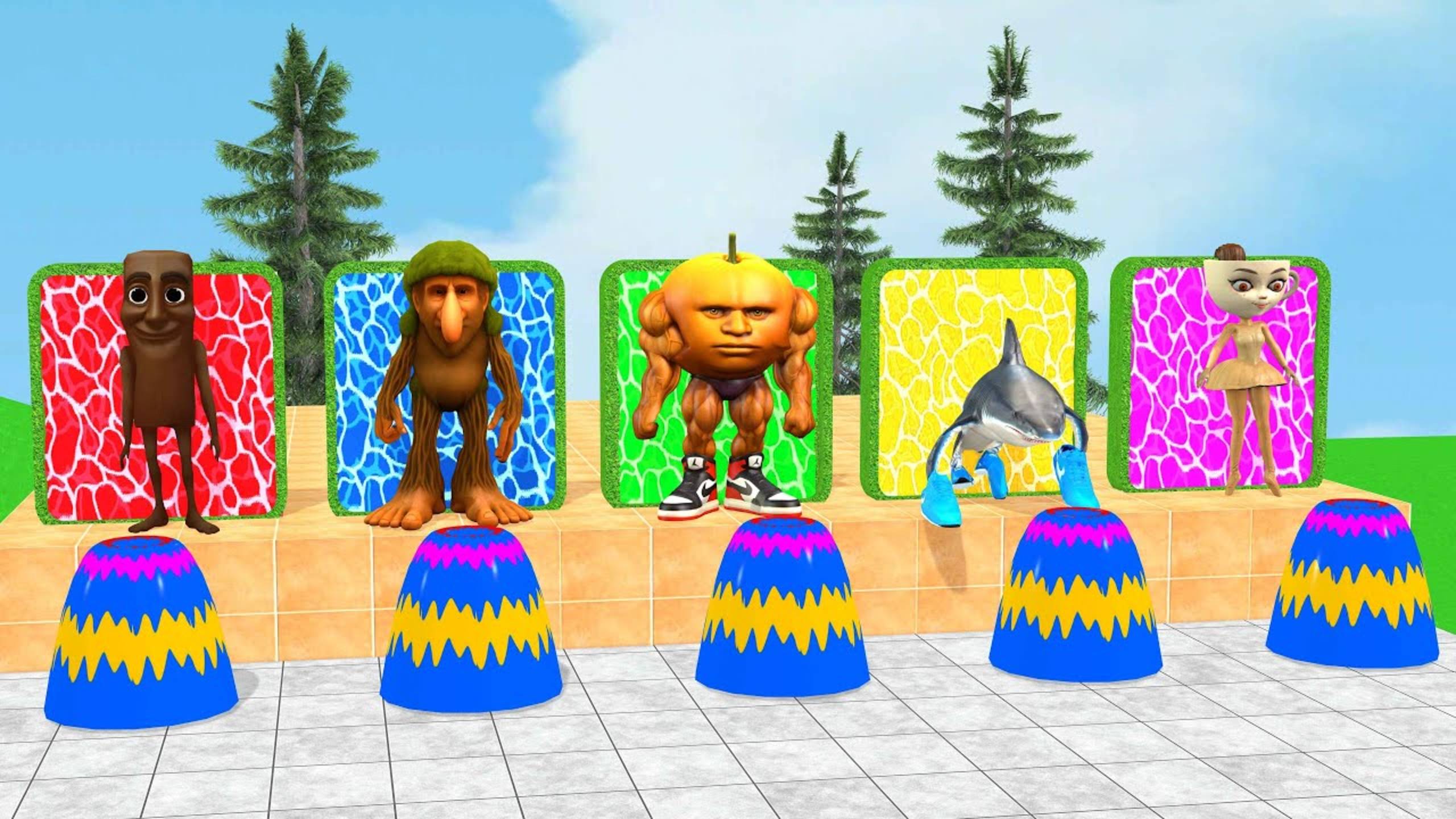 Брейнрот проходит испытания | Итальянские  мемы - в опастности| Мультики про АКУЛУ