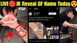 В прямом эфире🔴Сегодня Чонгук раскрыл имя своей девушки😍В прямом эфире🔴Чонгук подтвердил