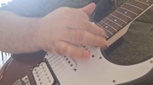 Демобилизация, Сектор Газа (куплет), на электрогитаре Yamaha.