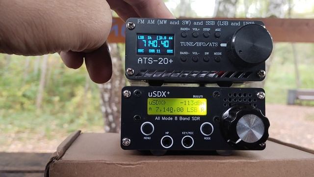 Сравнение чувствительности Usdx SDR и ATS20. Что такое разница в 10 дБ в чувствительности приемника? смотреть онлайн