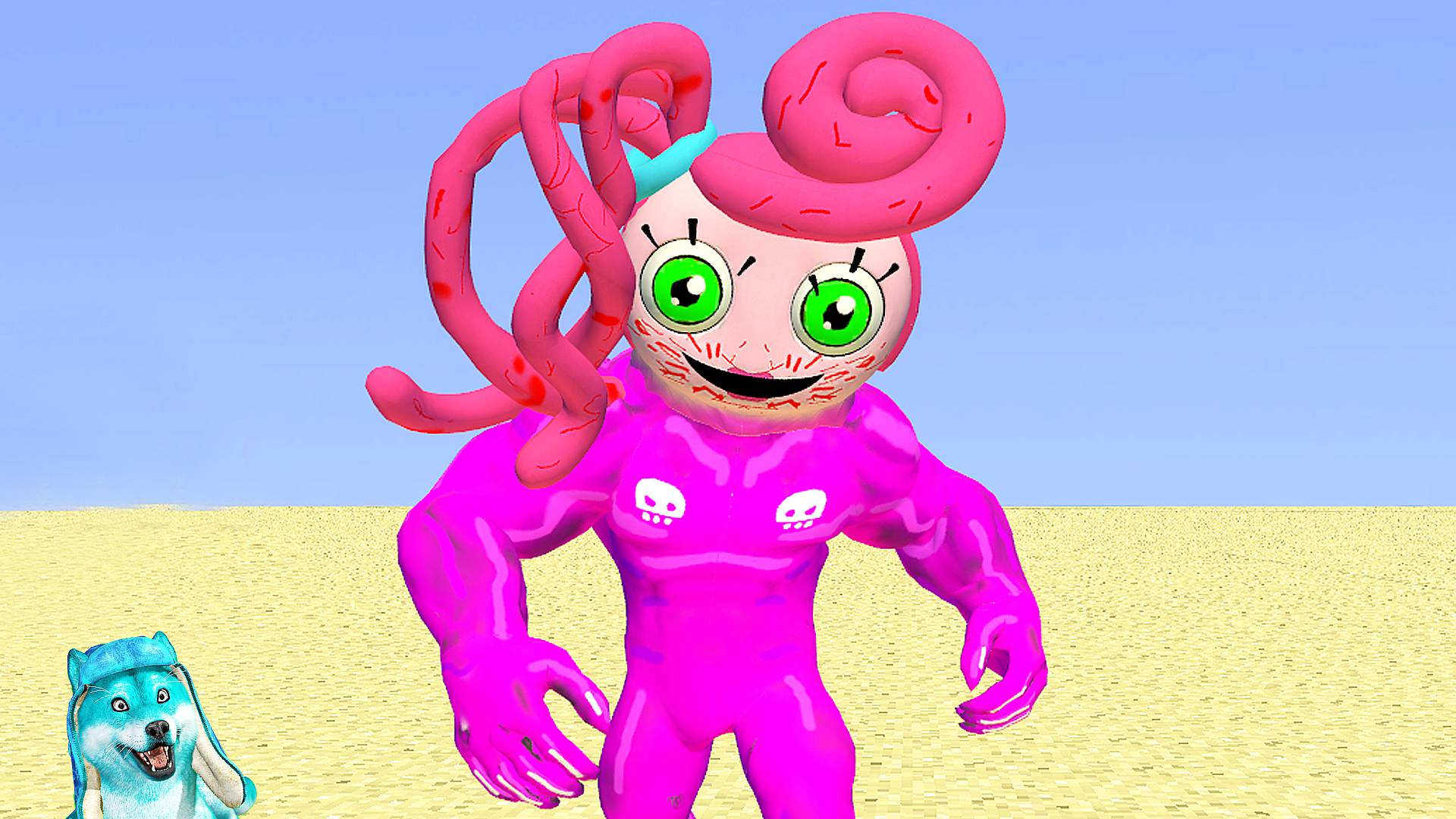 Качок мама длинные ноги и хагги вагги в гаррис мод! huggy wuggy in garry s mod смотреть онлайн