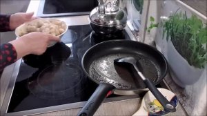Готовлю Пельмени на сковороде Быстрый обед  Домашняя еда Кухня Рецепты