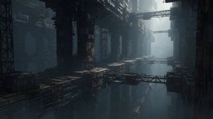 SILENT CITY ｜ Dark Dystopian Ambient ｜ Alien World Soundscape ｜ Dystopian Ambience, Background
