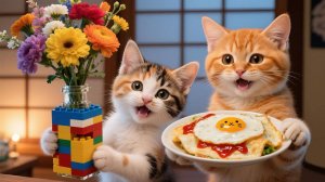 ВИДЕО Лучшее ДЛЯ ДЕТЕЙ-#13😸 Видео про ЖИВОТНЫХ для ДЕТЕЙ😸Видео с Животными  😸Истории про Кошек