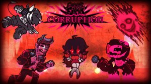 🟪 Решительно, трагично, романтично!!! ⚫ FNF - corruption MOD - 2 часть 🟪