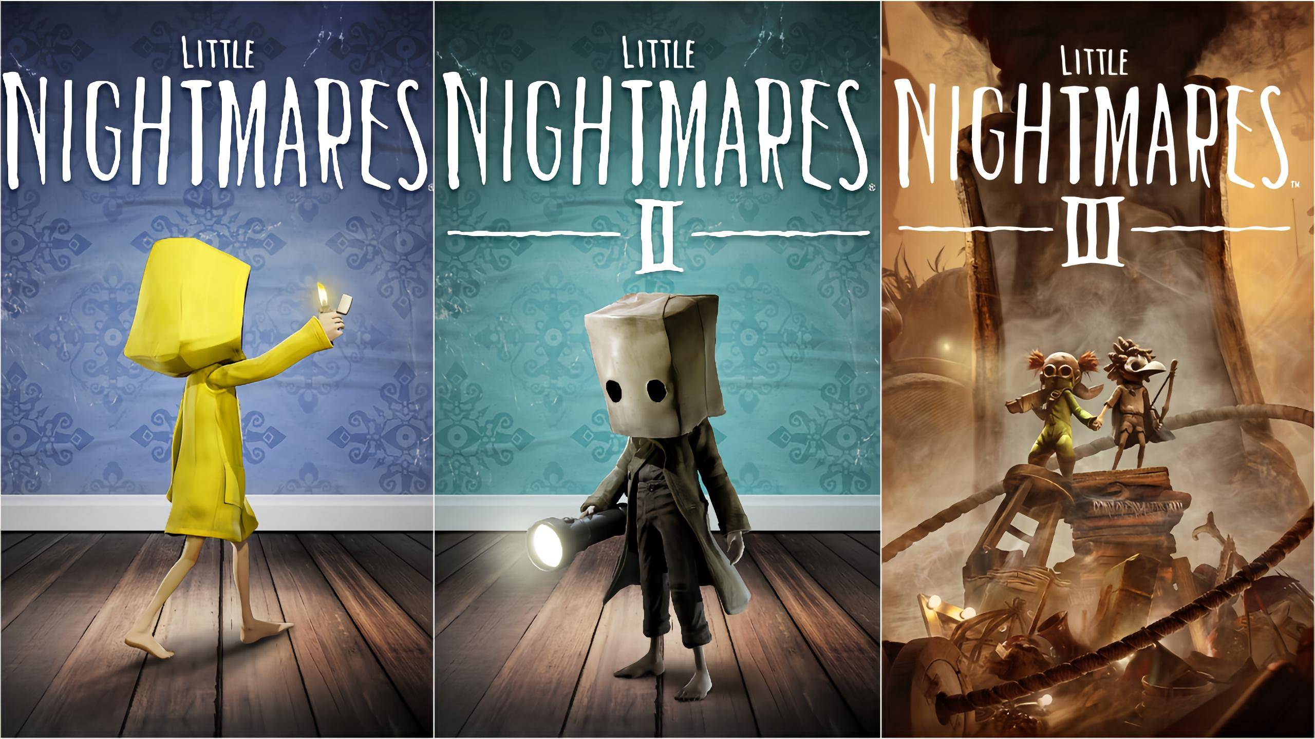 Сравнение Little Nightmares I vs Little Nightmares II vs Little Nightmares III смотреть онлайн