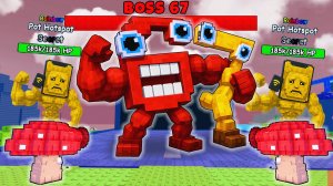 Как победить Новых Боссов Брейнротов с Новыми Растениями в Растения против Брейнроты в Роблокс