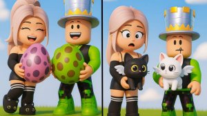 ЧТО ВЫПАДЕТ из яиц 2024 года в 2025 году в АДОПТ МИ? Папа и подруга проводят эксперимент!