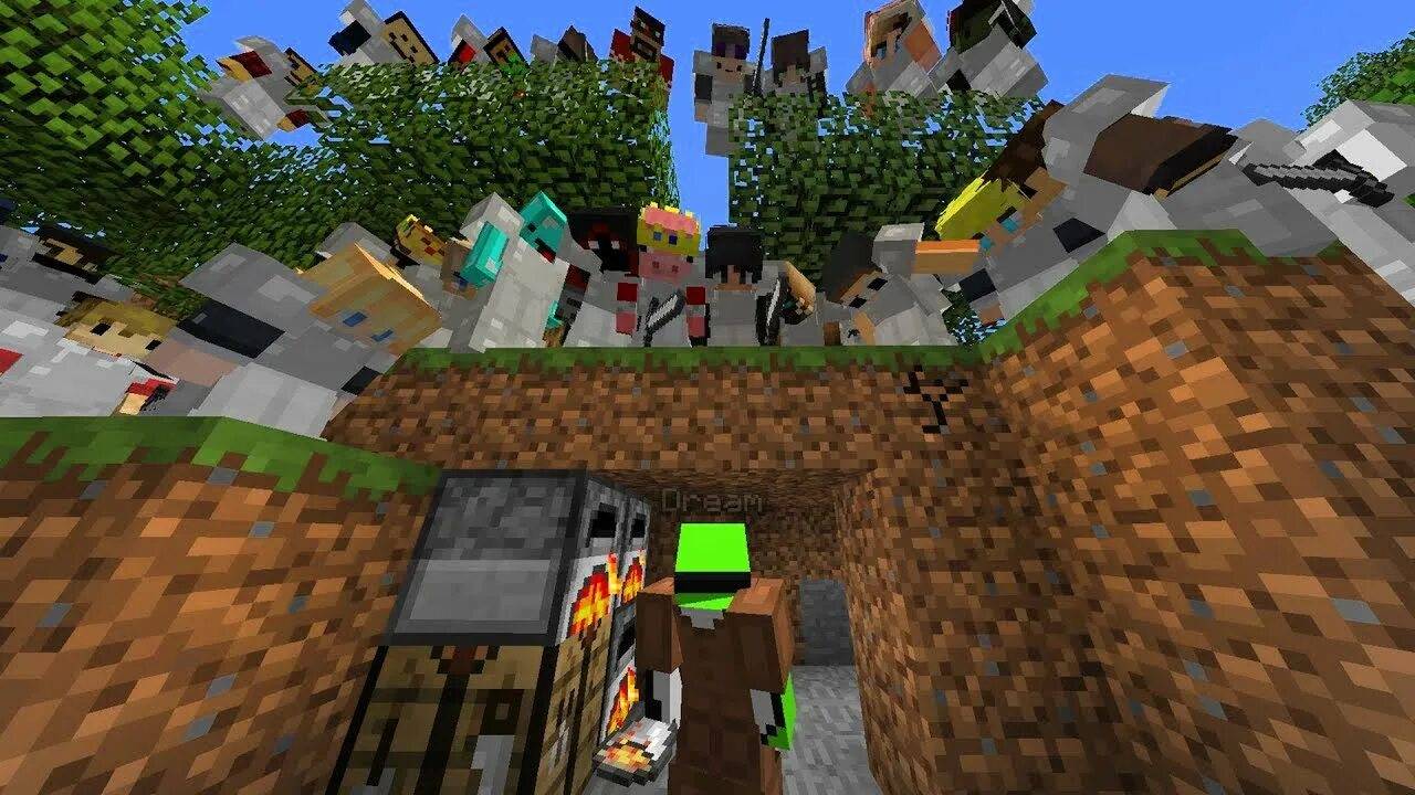 охота в майнкрафт[НЕМНОГО СМЕШНО]