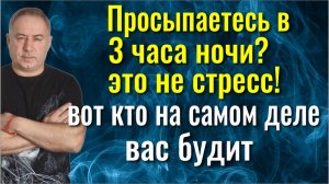 Они делают это каждую ночь! Кто нас будит в 3 часа ночи и копается в наших мозгах, пока мы спим