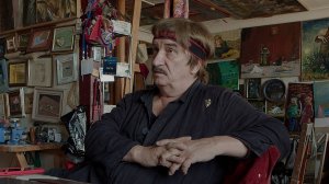 В мастерской художника Виктора Тихомирова