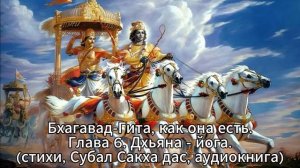 Бхагавад-Гита, как она есть.Глава 6. Дхьяна-йога.(стихи, Субал Сакха дас, аудиокнига)