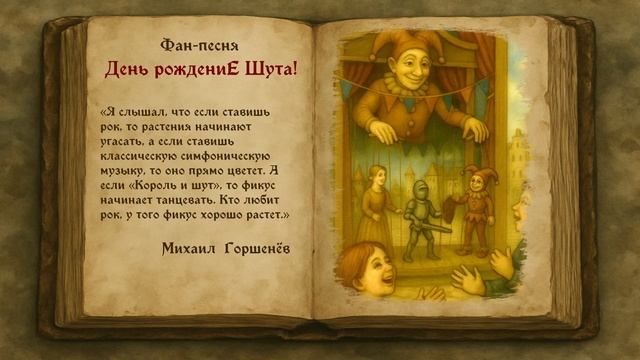 С днём рождениЕ Шута! смотреть онлайн