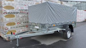 ОБЗОР на Прицеп Прораб 2,6 на 1,3 с метровым каркасом Трейлер-Чеб