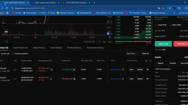 Арбитраж криптовалюты. Арбитраж фандинга. Кейс клиента на 7000$ на пассиве