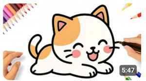 КАК ПРОСТО НАРИСОВАТЬ КАВАЙНОГО МИЛОГО ОБАЯТЕЛЬНОГО КОТЕНКА 😸