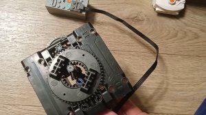 Механизм поворота башни танка из лего