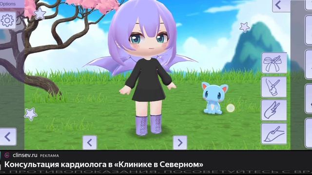 делаю Фурину офф в гаче 3д (вроде её же идея)