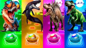 Coffin Dance Динозавры 171 уровень - Мультики про Динозавров | МУЛЬТФИЛЬМЫ ДИНОЗАВРЫ в Tiles Hop