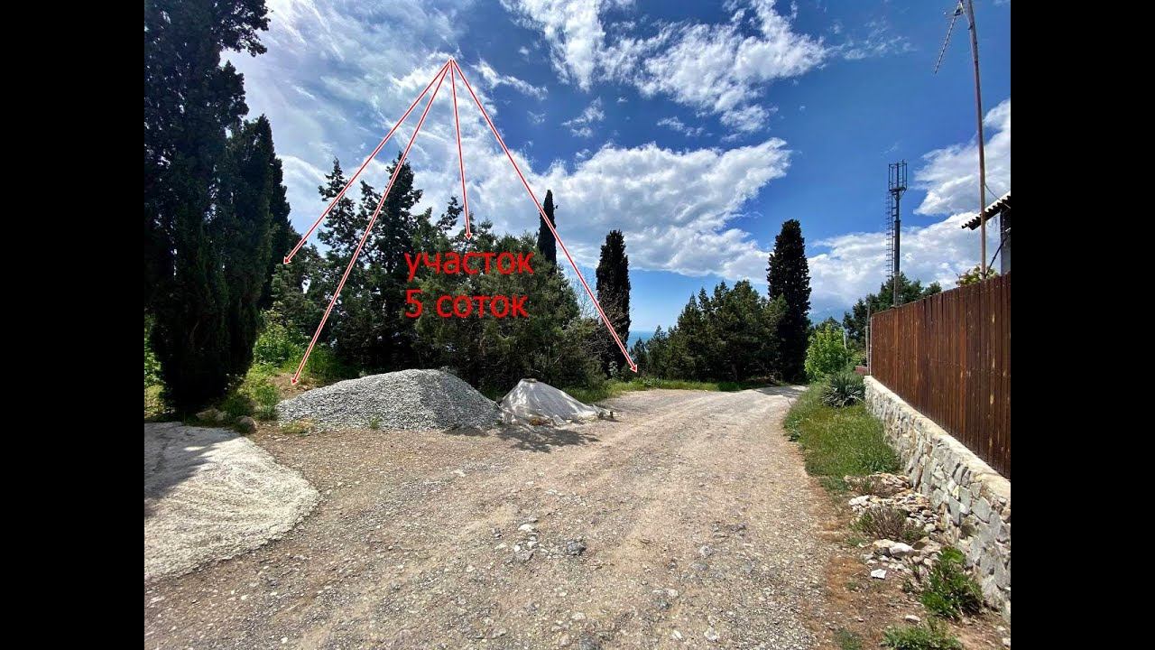 Обзор земельный участок на продажу в пгт. Никита, ул. Красных роз смотреть онлайн