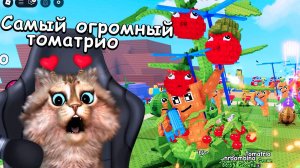 САМЫЙ ОГРОМНЫЙ ТОМАТРИО! РАСТЕНИЯ ПРОТИВ БРЕЙНРОТОВ! ROBLOX Plants Vs Brainrots