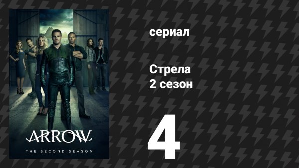 Стрела 2 сезон 4 серия «Суровое испытание» (сериал, 2013)