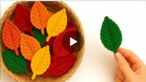 Как НАСТОЯЩИЕ листики крючком 🍂 Мастер класс #все_в_жизни_связано #вязаниекрючком