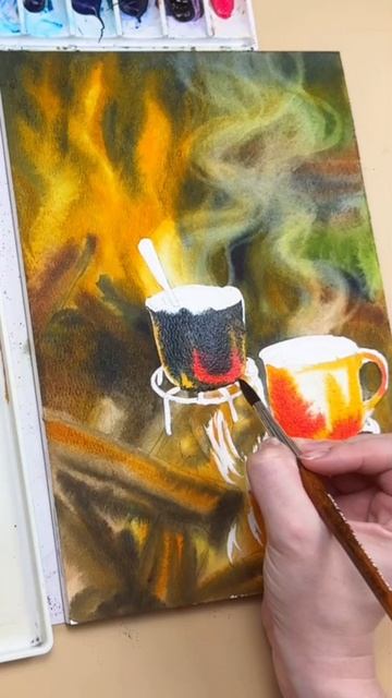 💫 Новый урок в творческом клубе Dari Art - сегодня рисуем акварелью!#клуб_dariart смотреть онлайн