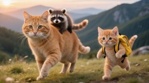 ВИДЕО ПРО КОШЕК ДЛЯ ДЕТЕЙ-#12😸 Видео про ЖИВОТНЫХ для ДЕТЕЙ😸Видео с Животными  😸Истории про Кошек