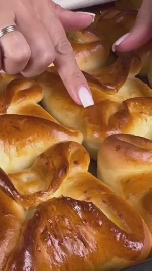 БУЛОЧКИ «Конвертики с творогом»! Пеку тазами, потому что очень ВКУСНЫЕ и съедаются молниеносно!